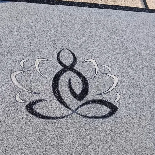 Moquette de pierre bouddha,Lotus