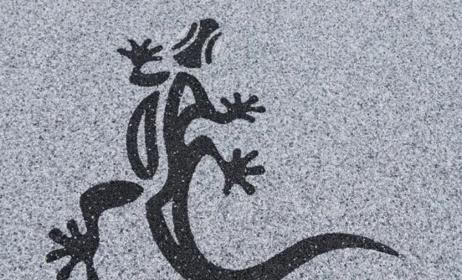Réalisation d'un tapis de pierre à Istres (13)., Cavaillon, FW.Résine