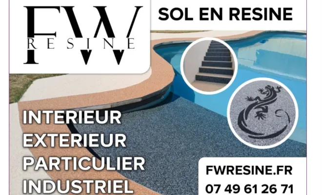 Entreprise de revêtement de sol en résine, Cavaillon, FW.Résine