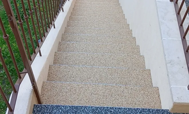 Moquette de pierre , Cavaillon, FW.Résine