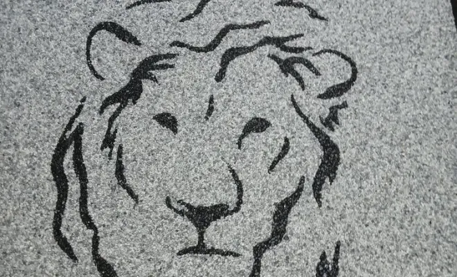 La moquette de pierre est idéale pour un sol intérieur ou extérieur., Cavaillon, FW.Résine