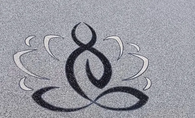 Motif moquette de pierre