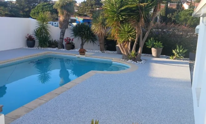 Décoratif sol piscine 